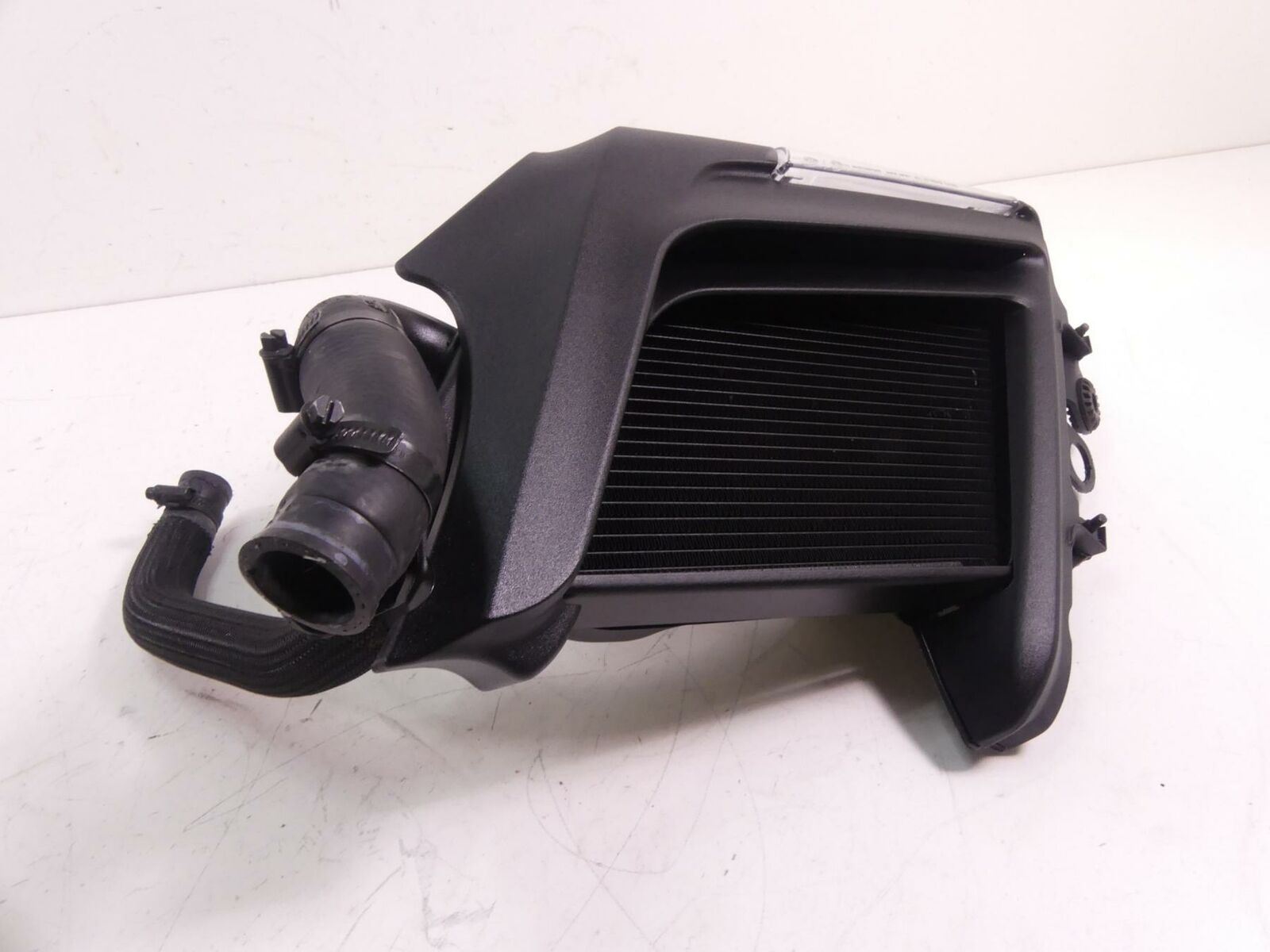2015 Ducati Diavel Carbon Left Blinker Radiator Fan Hoses Cover Set 54840891B {{ shop.shopifyCountryName }} - Mototech271