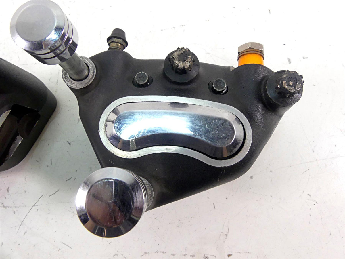 2002 Harley Touring FLHTC Electra Glide Front Brake Calipers 44023-00 44046-00 {{ shop.shopifyCountryName }} - Mototech271