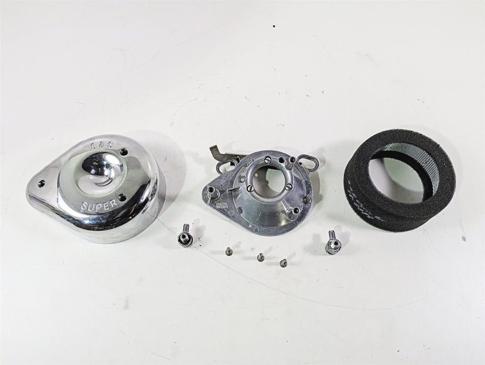 2002 Big Dog Pitbull S&S Super Stock Air Cleaner Filter Breather 336 378 5128071 {{ shop.shopifyCountryName }} - Mototech271