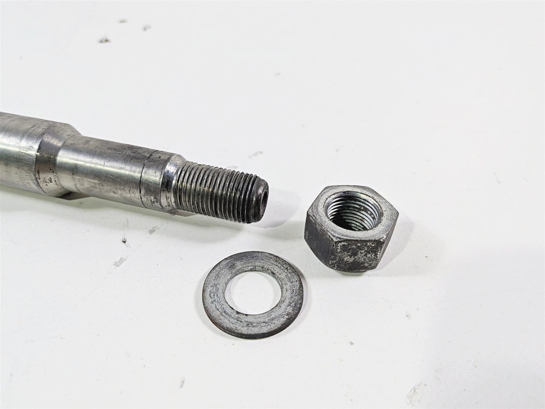 2012 Harley Softail FLSTF Fat Boy Front Wheel Spindle Axle 41545-07A {{ shop.shopifyCountryName }} - Mototech271