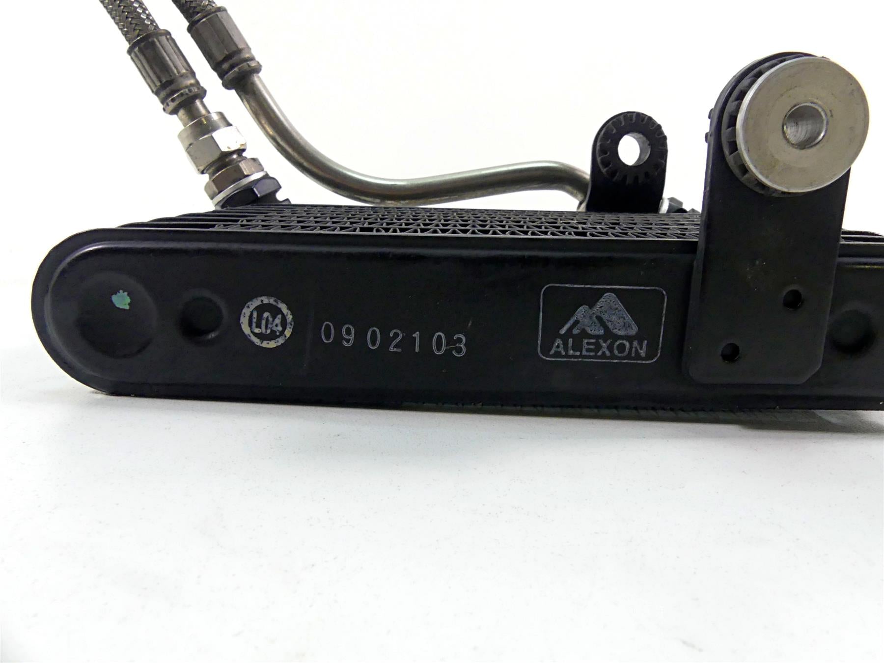 2012 Ducati Monster 1100 EVO Oil Cooler Radiator & Lines 54840791A {{ shop.shopifyCountryName }} - Mototech271
