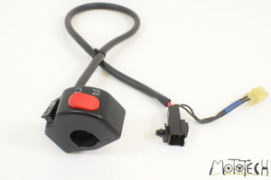 2012 Triumph 1050 Speed Triple Right Control Switch Kill Start T2049237 | Mototech271