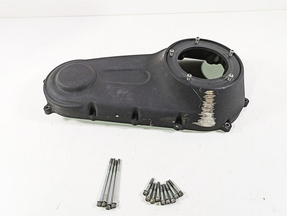2008 Harley FLSTSB Cross Bones Outer Primary Drive Clutch Cover 60784-06 {{ shop.shopifyCountryName }} - Mototech271