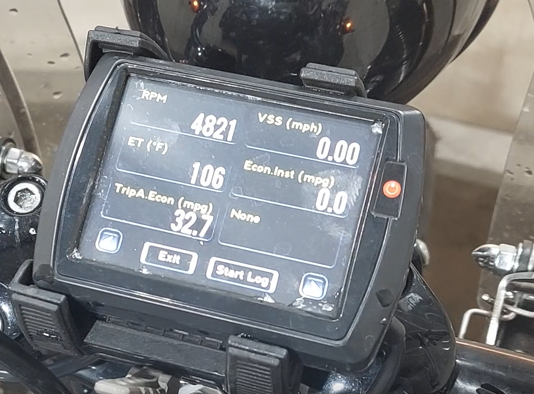 2008 Harley Softail FLSTSB Cross Bones Dynojet Power Vision Flash Tuner PV-1B {{ shop.shopifyCountryName }} - Mototech271