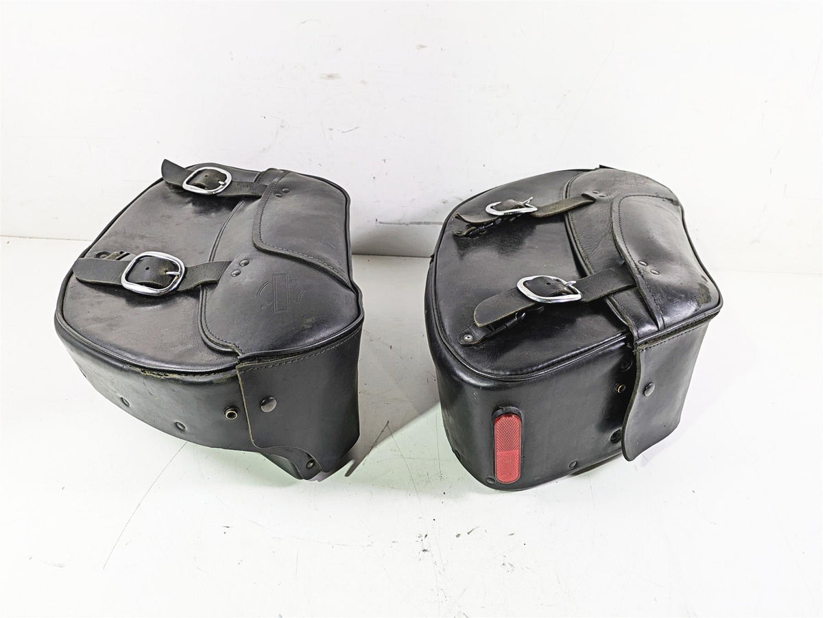 2002 Harley Dyna FXDL Low Rider Saddlebag Saddle Bag Set - Read 9036906D {{ shop.shopifyCountryName }} - Mototech271