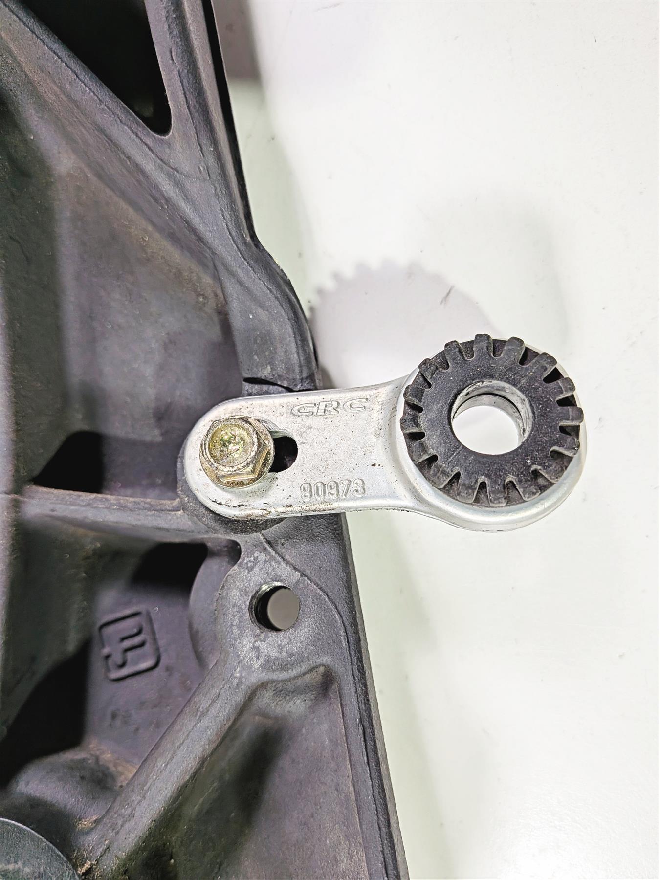 2007 Mv Agusta F4 1000R 312 CRC Right Frame Engine Swingarm Plate Mount 80A0A3906-Mototech271