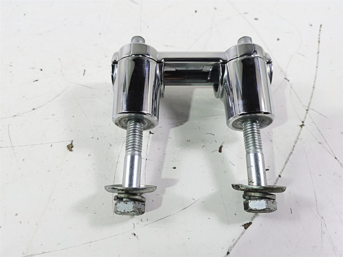 2016 Harley FLSTC Softail Heritage Handlebar Chrome Riser Set 55984-07 {{ shop.shopifyCountryName }} - Mototech271