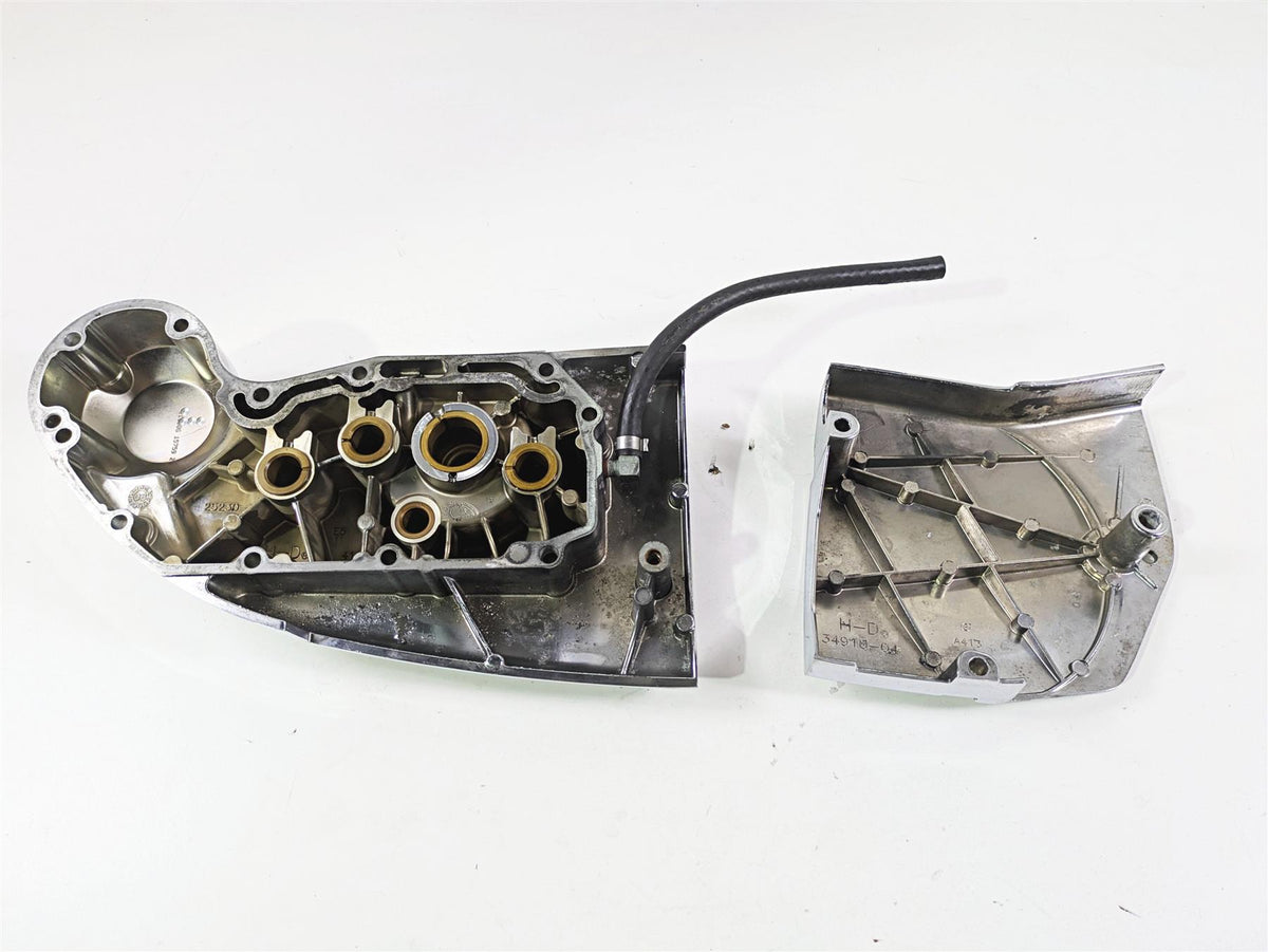 2007 Harley Sportster XL1200 C Engine Side Cams Cover Set 34910-04 25230-04 {{ shop.shopifyCountryName }} - Mototech271