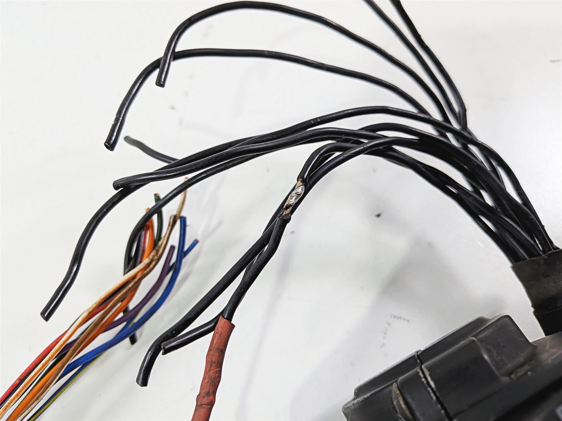 1990 Harley Touring FLHTC Electra Glide Left Hand Control Switch 71597-92 {{ shop.shopifyCountryName }} - Mototech271
