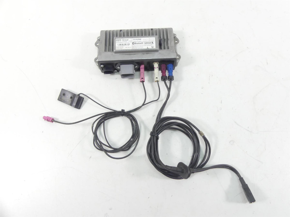 2015 BMW R1200RT K52 Alpine Satellite Bluetooth Radio Amplifier Amp Set 8542065 {{ shop.shopifyCountryName }} - Mototech271