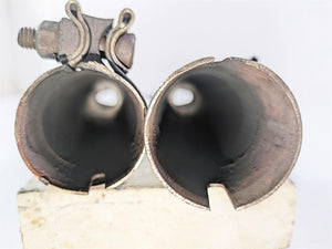1998 Harley Touring FLHRCI Road King True Dual Fishtail Header Exhaust Set