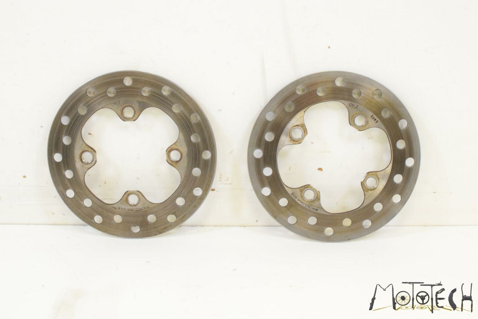 2016 Honda TRX500 FA 4x4 Foreman Front Brake Rotor Disc SET 558MILES 45251-HR6 {{ shop.shopifyCountryName }} - Mototech271
