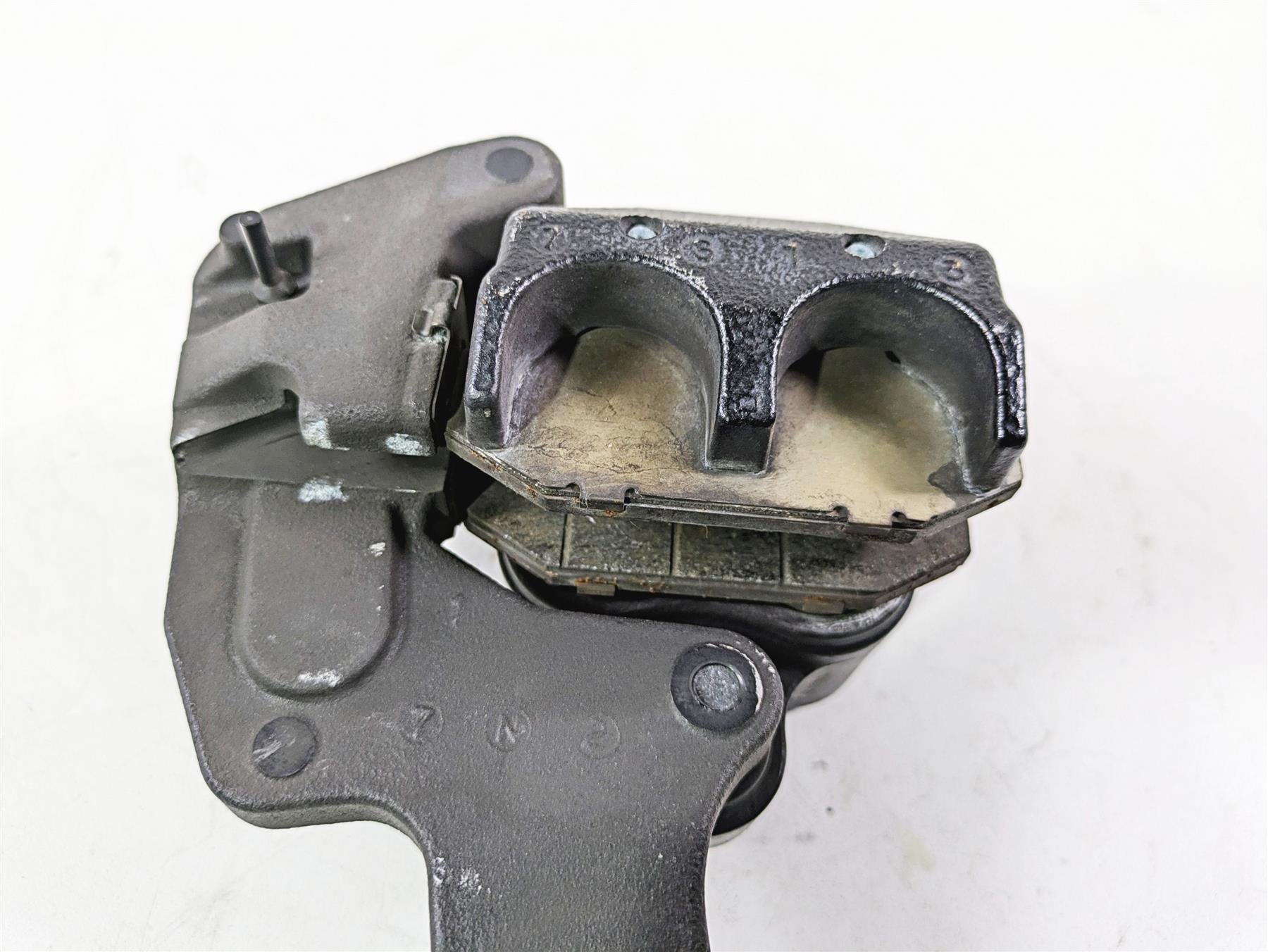 2018 Harley FXBR Softail Breakout Rear Brake Caliper + Bracket 41300192 {{ shop.shopifyCountryName }} - Mototech271