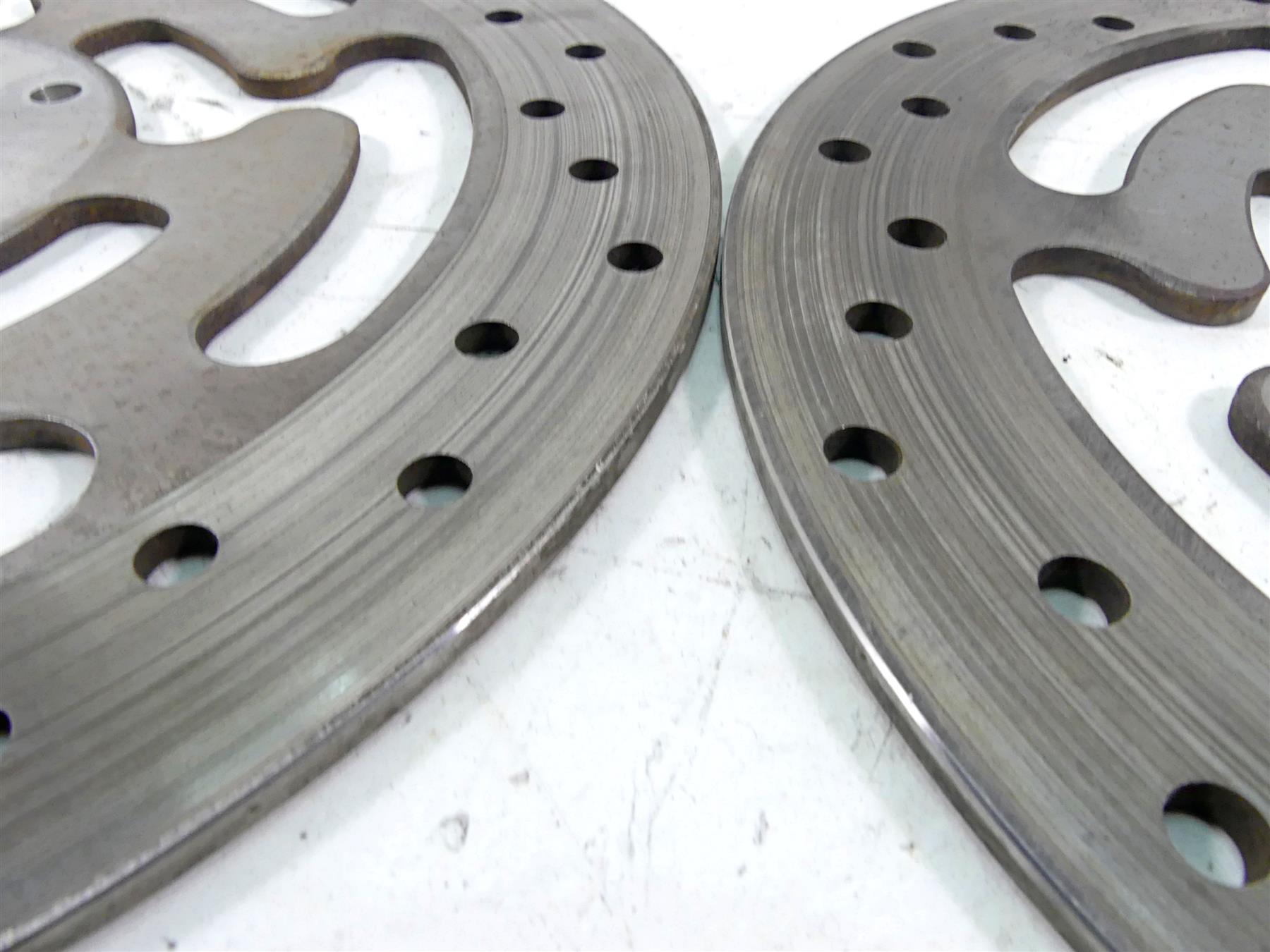 2010 Harley Touring FLHRC Road King Front Brake Disc Rotor Set 41808-08 41809-08 {{ shop.shopifyCountryName }} - Mototech271