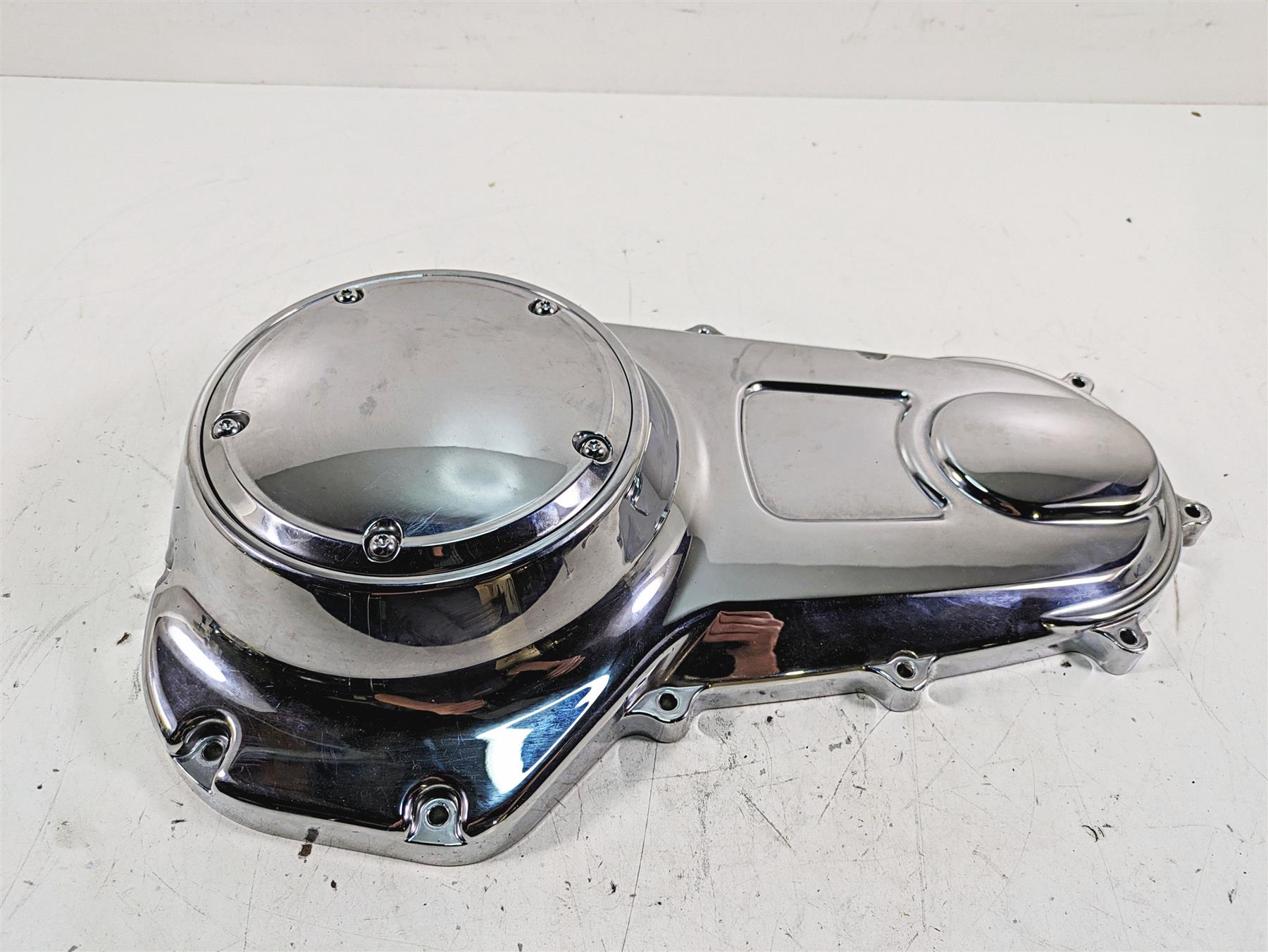 2008 Harley FLHTCU Electra Glide Outer Primary Drive Clutch Cover 60685-07 {{ shop.shopifyCountryName }} - Mototech271
