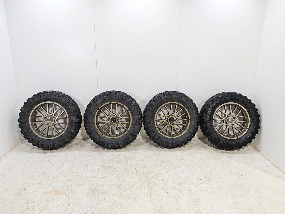 2021 Can-Am Defender XMR HD10 ITP Hurricane Bronze 20x6.5 Wheel & EFX Tire Set-Mototech271