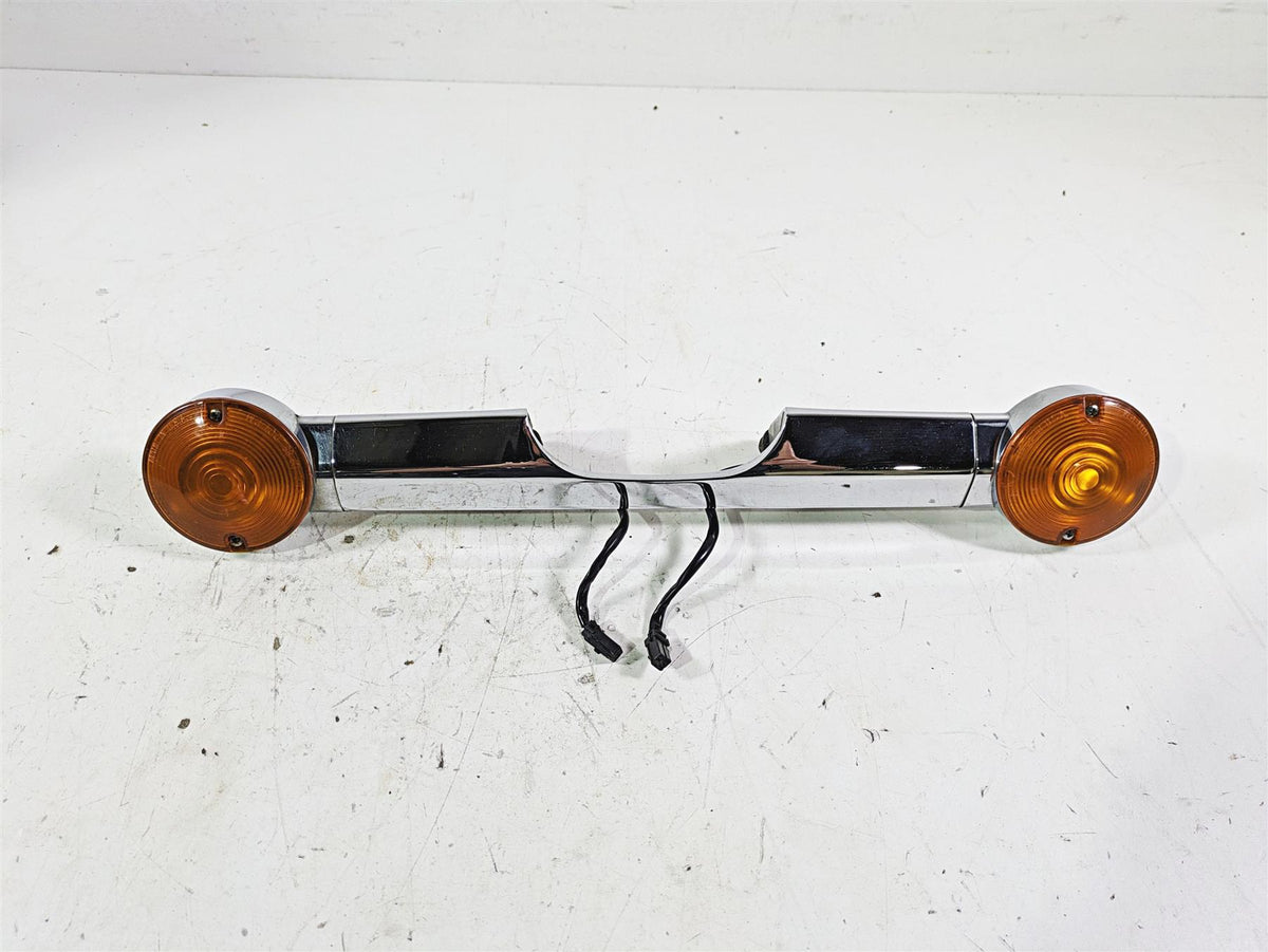 2003 Harley Touring FLHTCUI 100TH E-Glide Rear Blinker Turn Signal Bar 68510-74C {{ shop.shopifyCountryName }} - Mototech271