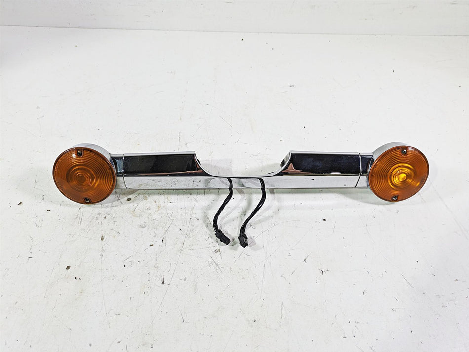2003 Harley Touring FLHTCUI 100TH E-Glide Rear Blinker Turn Signal Bar 68510-74C {{ shop.shopifyCountryName }} - Mototech271