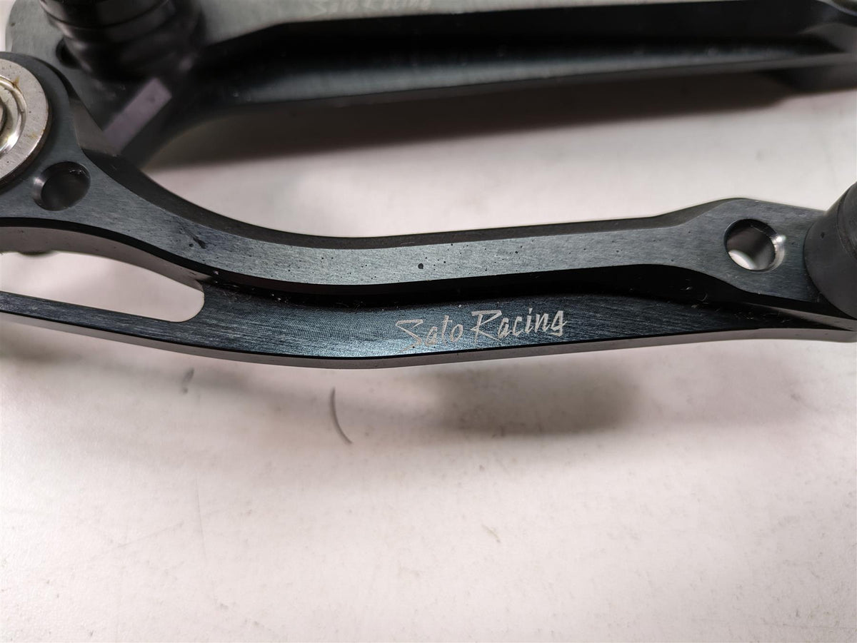 2007 Yamaha R1 YZFR1 Sato Racing Rear Set Footpeg Set -Read Y-R107RS-BK {{ shop.shopifyCountryName }} - Mototech271