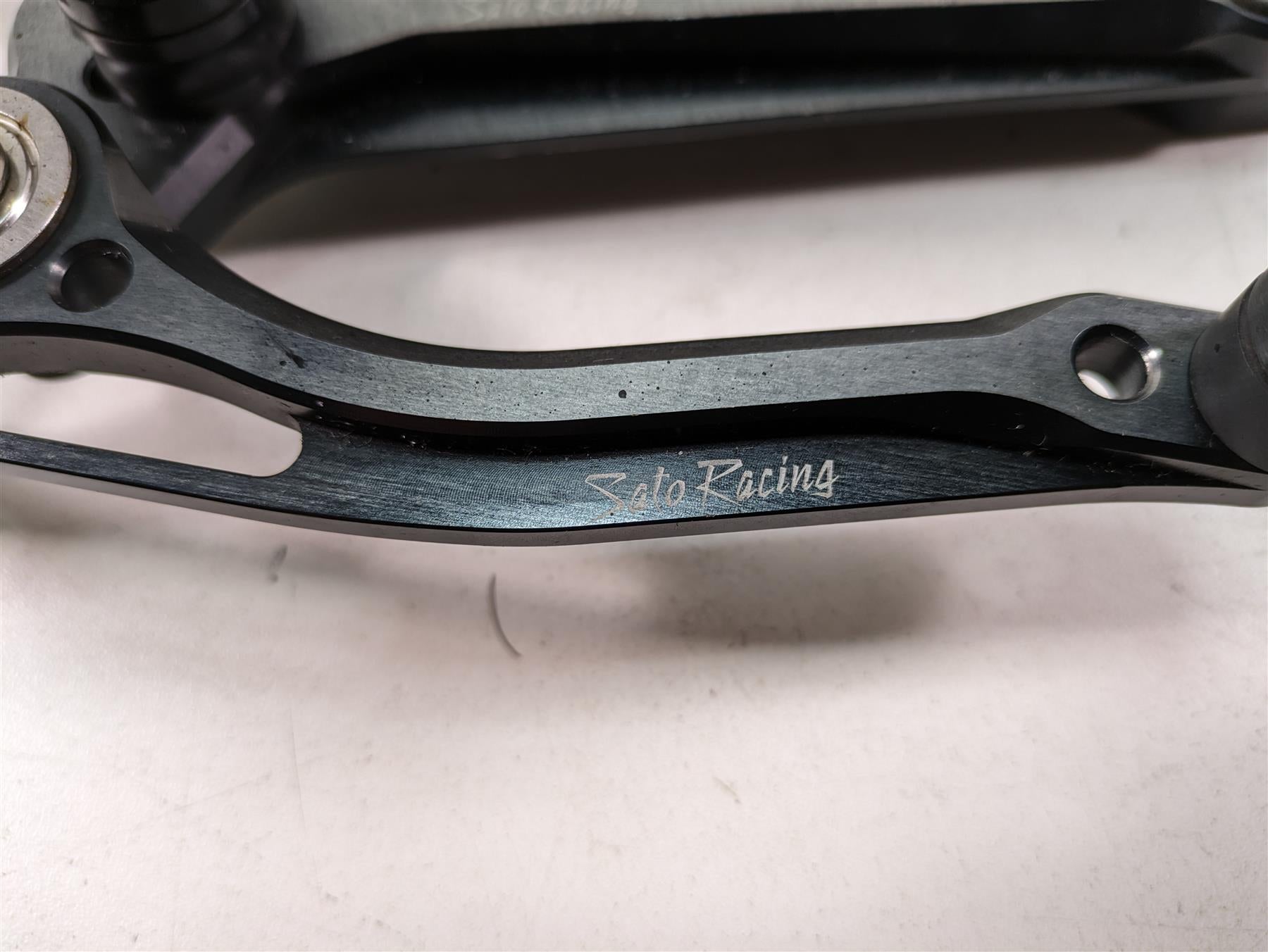 2007 Yamaha R1 YZFR1 Sato Racing Rear Set Footpeg Set -Read Y-R107RS-BK {{ shop.shopifyCountryName }} - Mototech271
