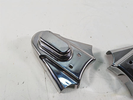 2000 Harley FXSTS Softail Springer Kuryakyn Chrome Rear Axle Cover Set 8202 {{ shop.shopifyCountryName }} - Mototech271