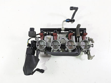2008 Suzuki GSXR600 Mikuni Throttle Bodies Body Set 14K Tested 3406-37H01 {{ shop.shopifyCountryName }} - Mototech271