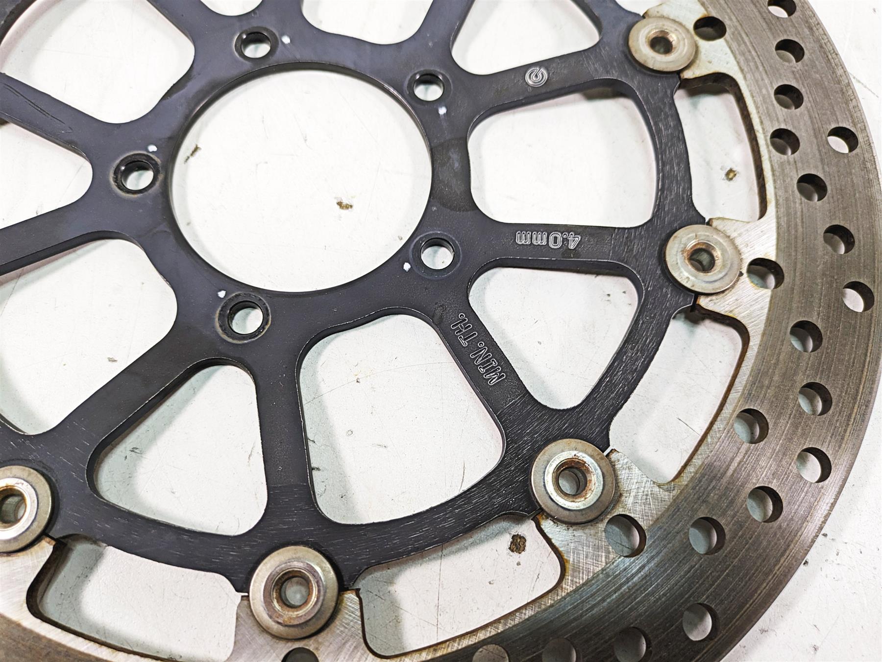2020 Ducati Scrambler 1100 Sport Pro Front Brake Rotor Disc Set 49241011A {{ shop.shopifyCountryName }} - Mototech271