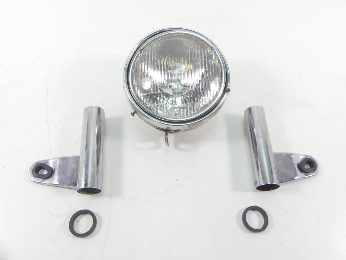 1978 Yamaha XS650 SE Special Headlight Head Light Lamp & Mounts 584-84330-61-93 {{ shop.shopifyCountryName }} - Mototech271