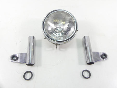 1978 Yamaha XS650 SE Special Headlight Head Light Lamp & Mounts 584-84330-61-93 {{ shop.shopifyCountryName }} - Mototech271