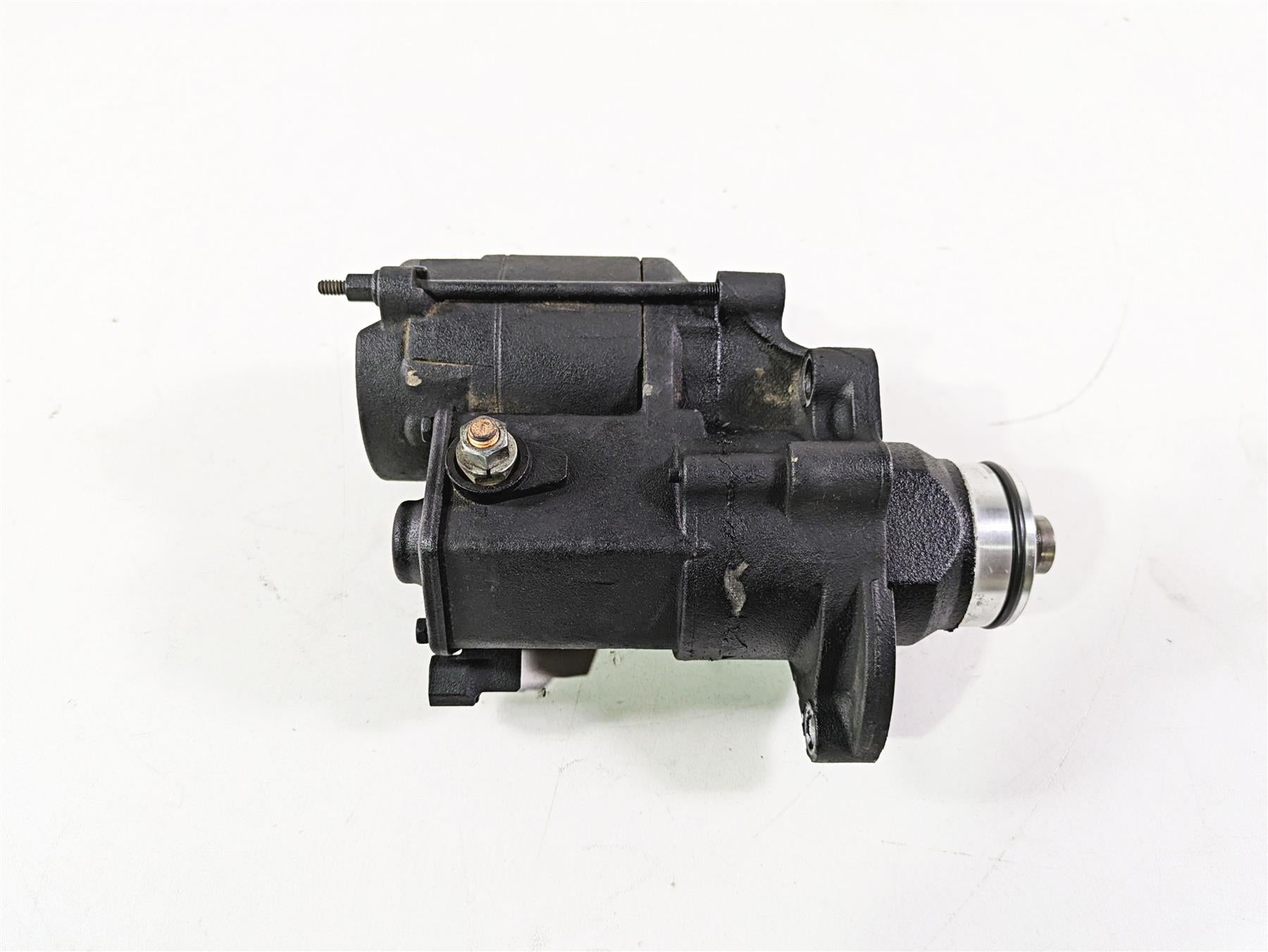 2008 Harley FLSTSB Cross Bones Engine Starter Motor 31618-06A {{ shop.shopifyCountryName }} - Mototech271