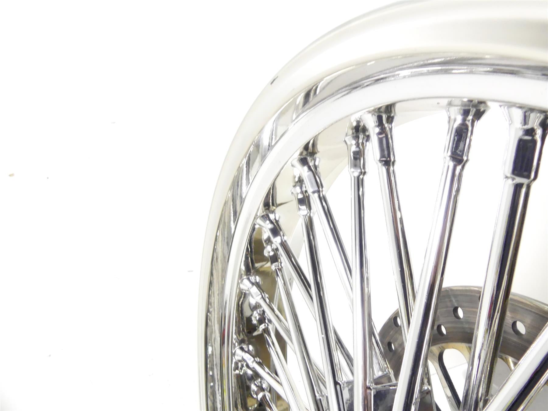 2017 Harley Softail FXSB Breakout Chrome Front Wheel Rim Fat Spoke 21x3.5 {{ shop.shopifyCountryName }} - Mototech271