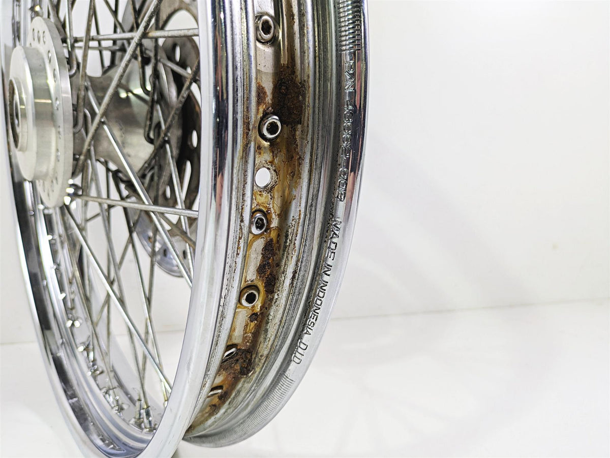 2007 Harley Sportster XL1200 C Straight 21x2.15 Front Wheel Spoke Rim 43557-05A {{ shop.shopifyCountryName }} - Mototech271