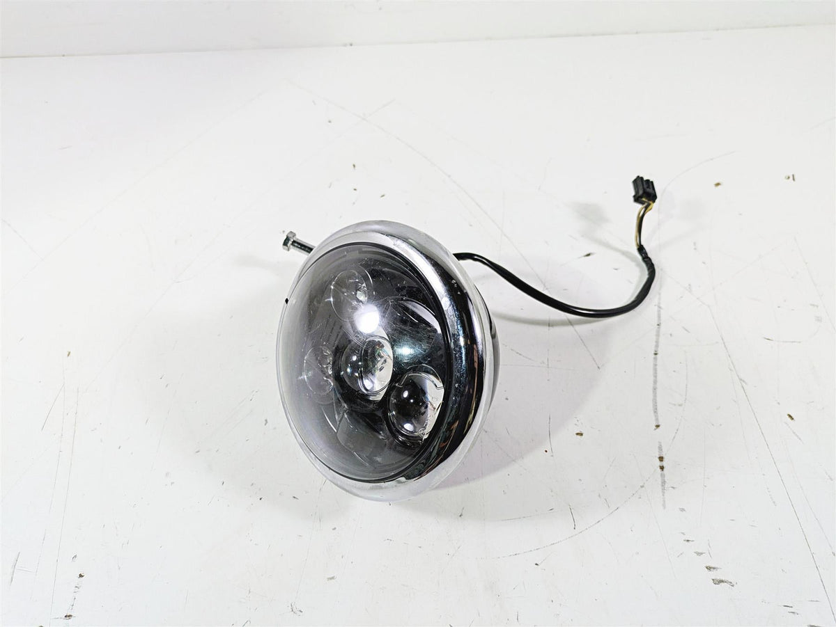 2015 Harley FXDL Dyna Low Rider Head Light Lamp & Led Bulb & Long Mount 69774-07 {{ shop.shopifyCountryName }} - Mototech271