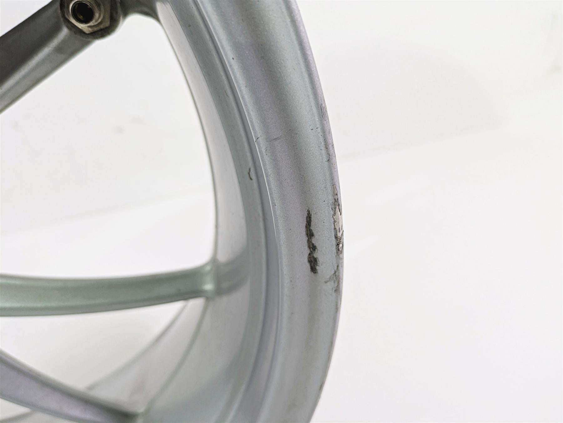 2019 BMW R1250RT K52 Straight Rear Wheel Rim Silver 17x5.5 36317727235 {{ shop.shopifyCountryName }} - Mototech271