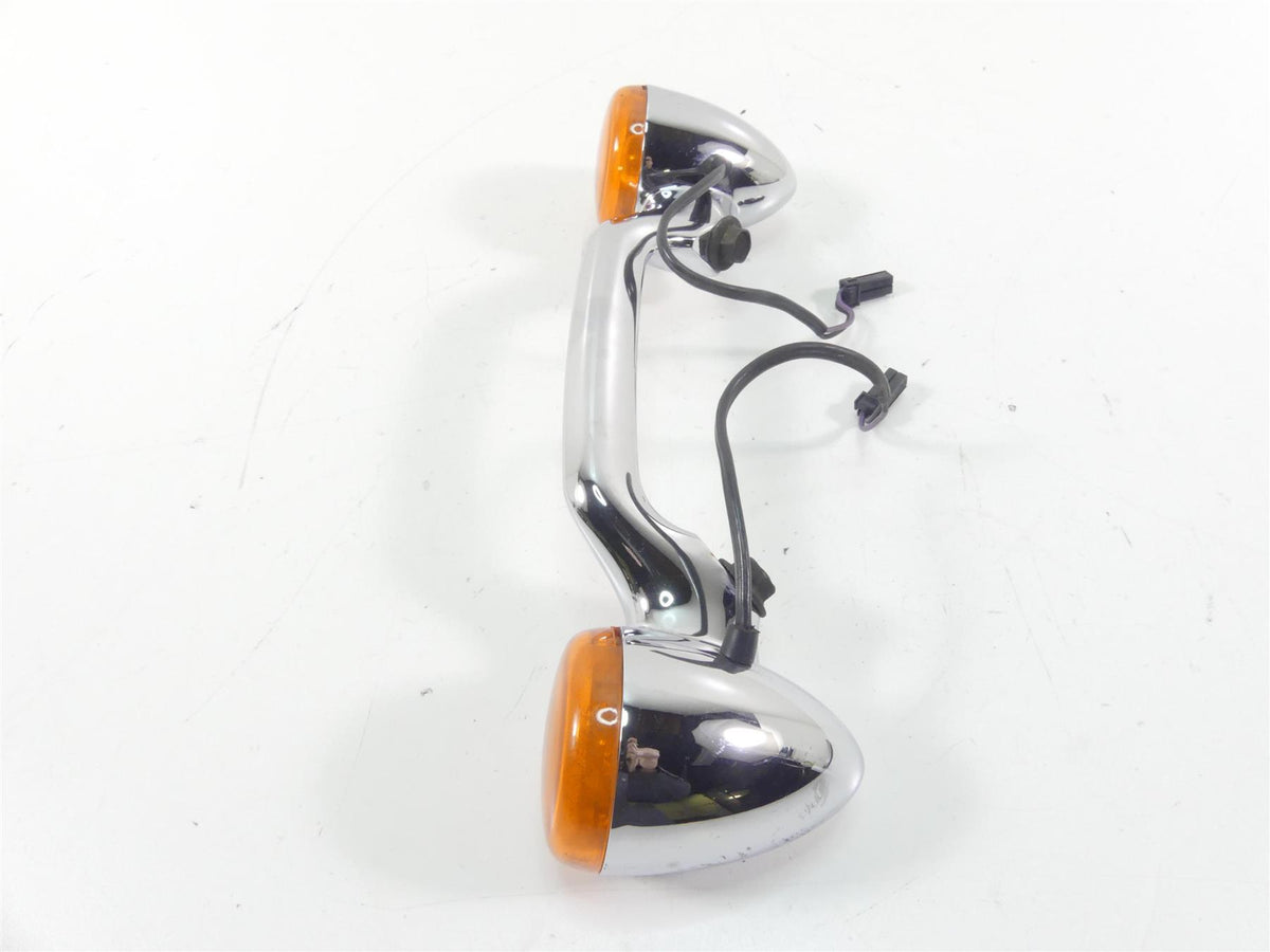 2005 Harley Touring FLHRSI Road King Rear Blinker Turn Signal Bar Set 68508-04 {{ shop.shopifyCountryName }} - Mototech271