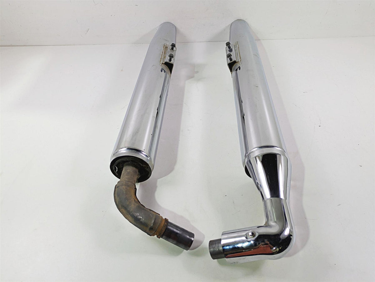2008 Kawasaki VN1600 Vulcan Nomad Stock Exhaust Pipe Muffler Set 18091-0200 {{ shop.shopifyCountryName }} - Mototech271