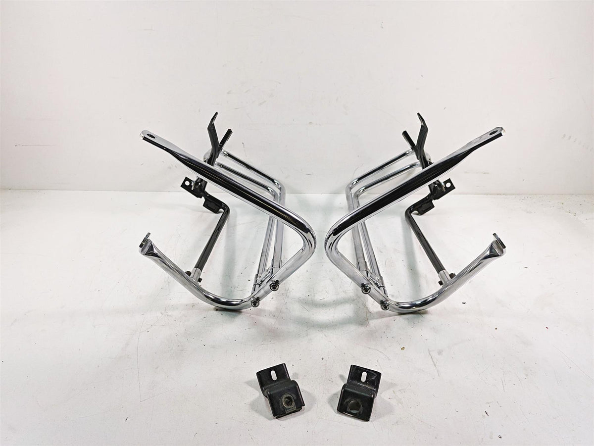 2009 Harley Touring FLHTCU Electra Glide Saddlebag Guard Holder Set 49188-09 {{ shop.shopifyCountryName }} - Mototech271