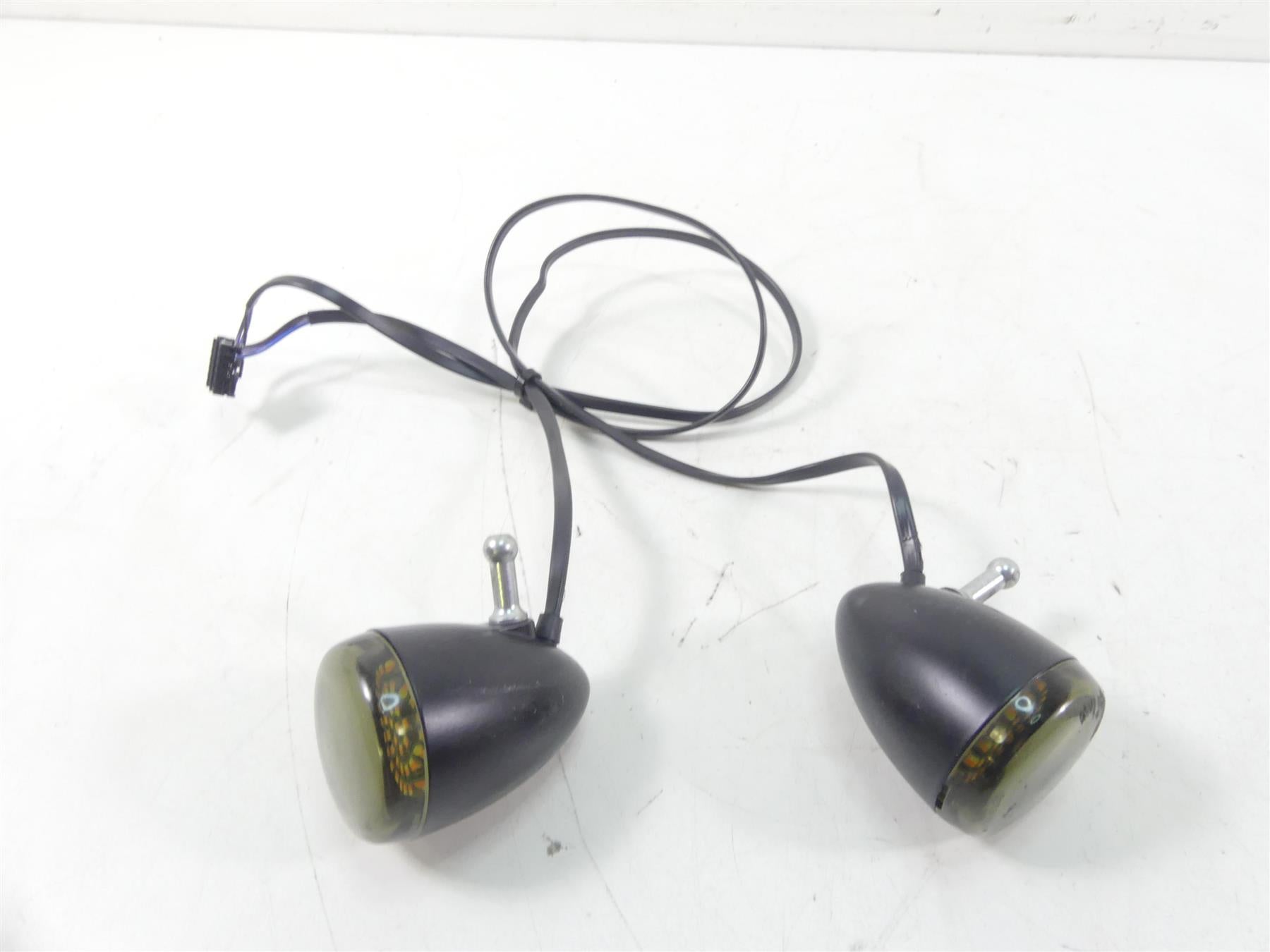 2019 Harley XL883 N Sportster Iron Front Blinker Turn Signal Set 68730-07 | Mototech271