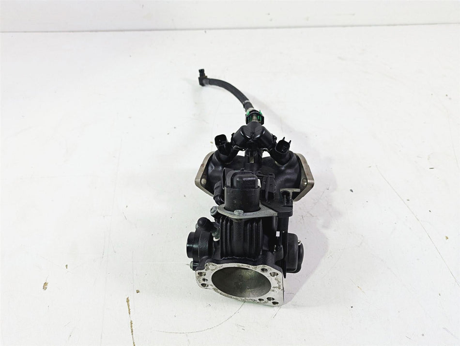 2009 Harley FXCWC Softail Rocker Throttle Body Fuel Injection 27708-06 27618-06 {{ shop.shopifyCountryName }} - Mototech271