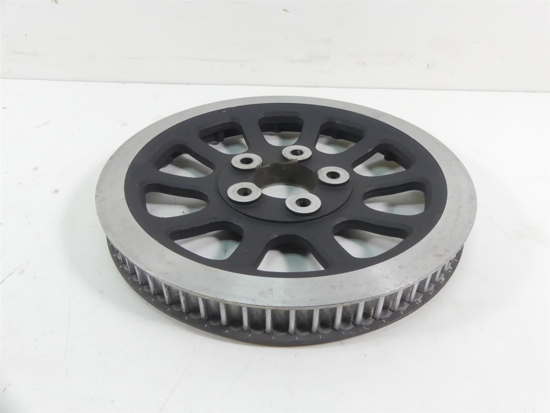 2015 Harley FLS Softail Slim Rear Drive Belt Pulley Sprocket 66T 24mm 37778-07 {{ shop.shopifyCountryName }} - Mototech271