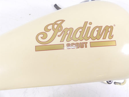 2001 Indian Centennial Scout Cream Fuel Gas Petrol Tank Set -Read 89-134 {{ shop.shopifyCountryName }} - Mototech271