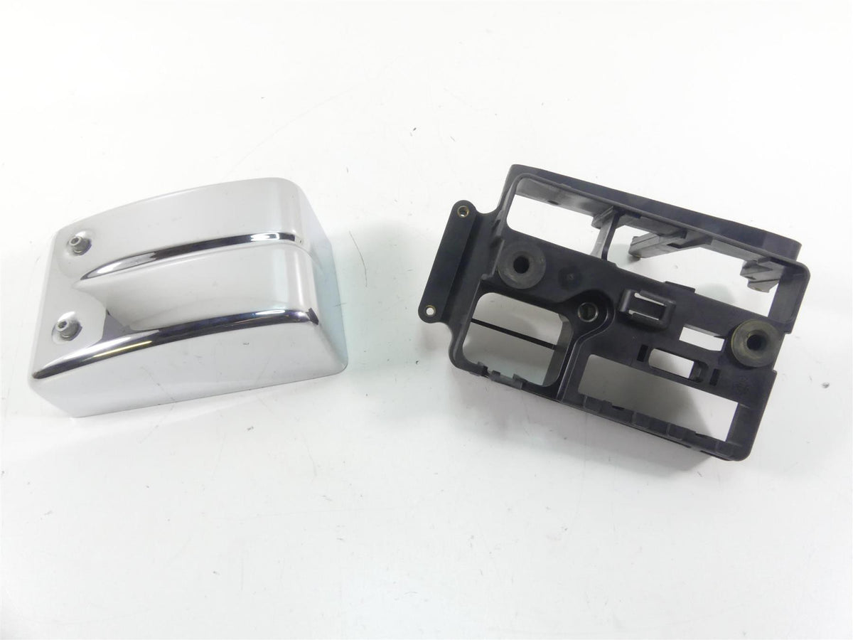 2005 Harley Dyna FXDLI Low Rider Electrical Carrier Chrome Cover Set 70367-04 {{ shop.shopifyCountryName }} - Mototech271