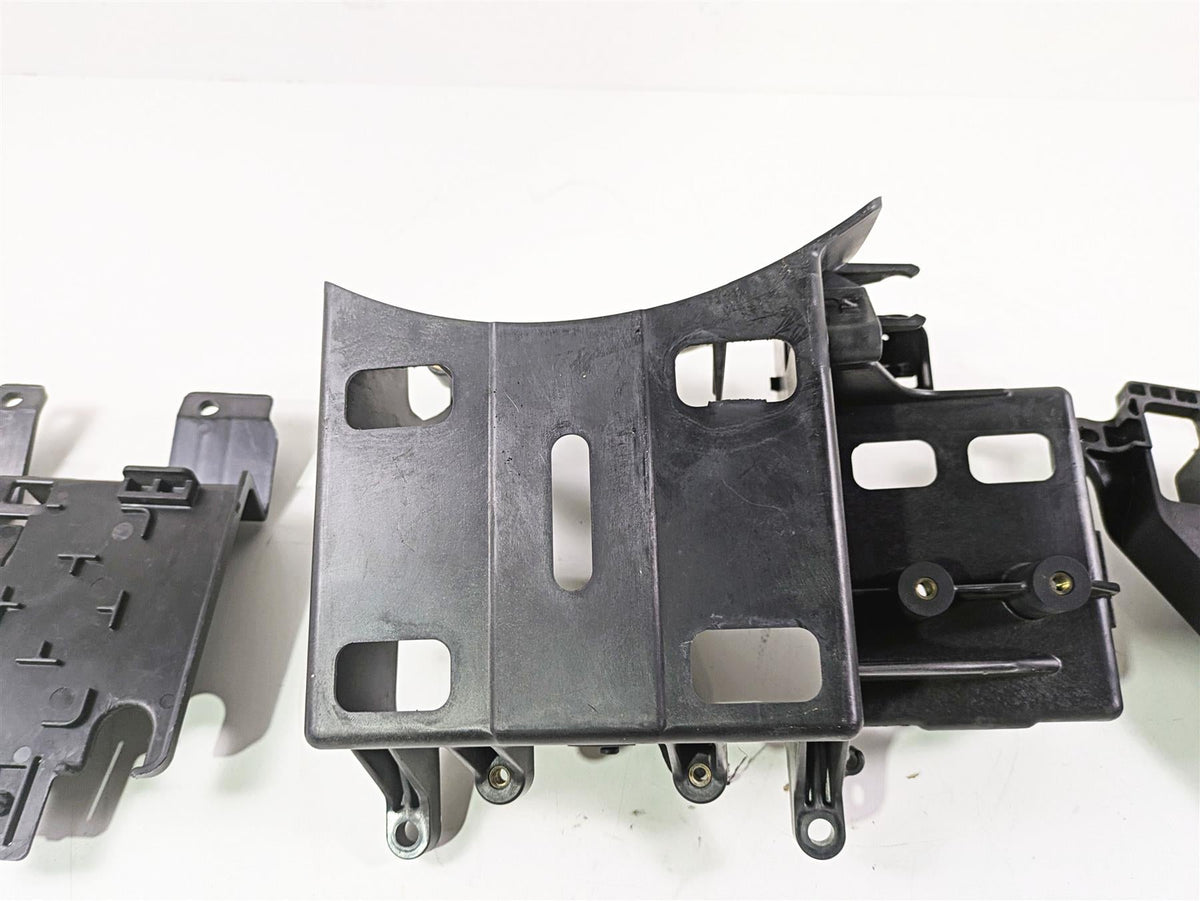 2009 Harley Touring FLHX Street Glide Battery Tray Electric Holders 66281-09B {{ shop.shopifyCountryName }} - Mototech271