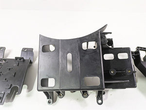 2009 Harley Touring FLHX Street Glide Battery Tray Electric Holders 66281-09B | Mototech271