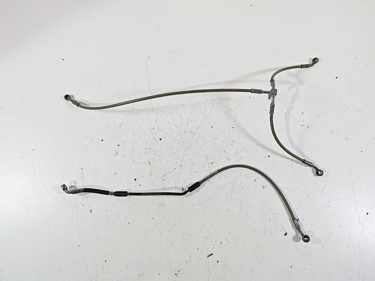 2014 BMW R1200 RT RTW K52 Front Abs Brake Line Set 34328541828 34328541829 {{ shop.shopifyCountryName }} - Mototech271