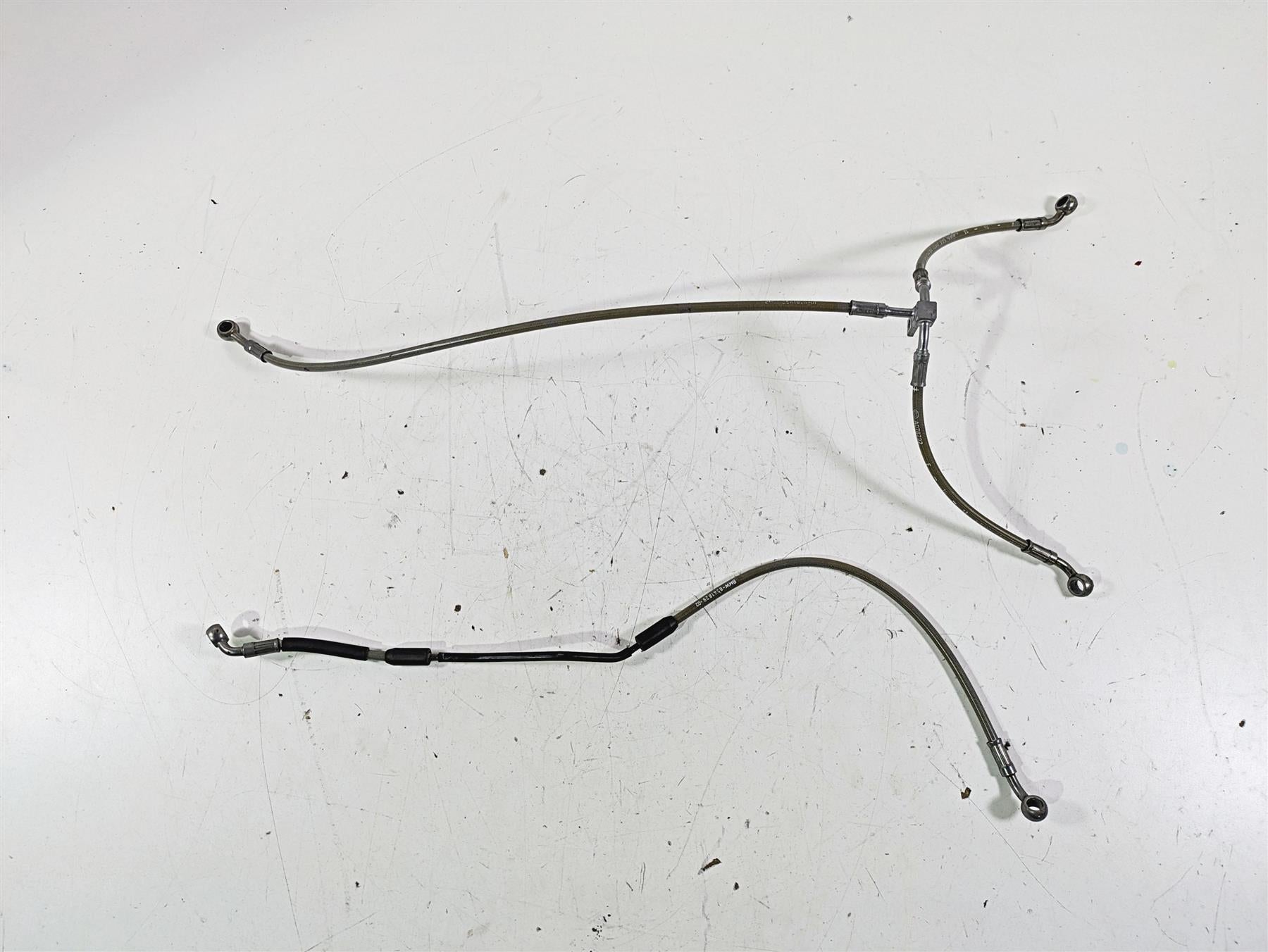 2014 BMW R1200 RT RTW K52 Front Abs Brake Line Set 34328541828 34328541829 | Mototech271