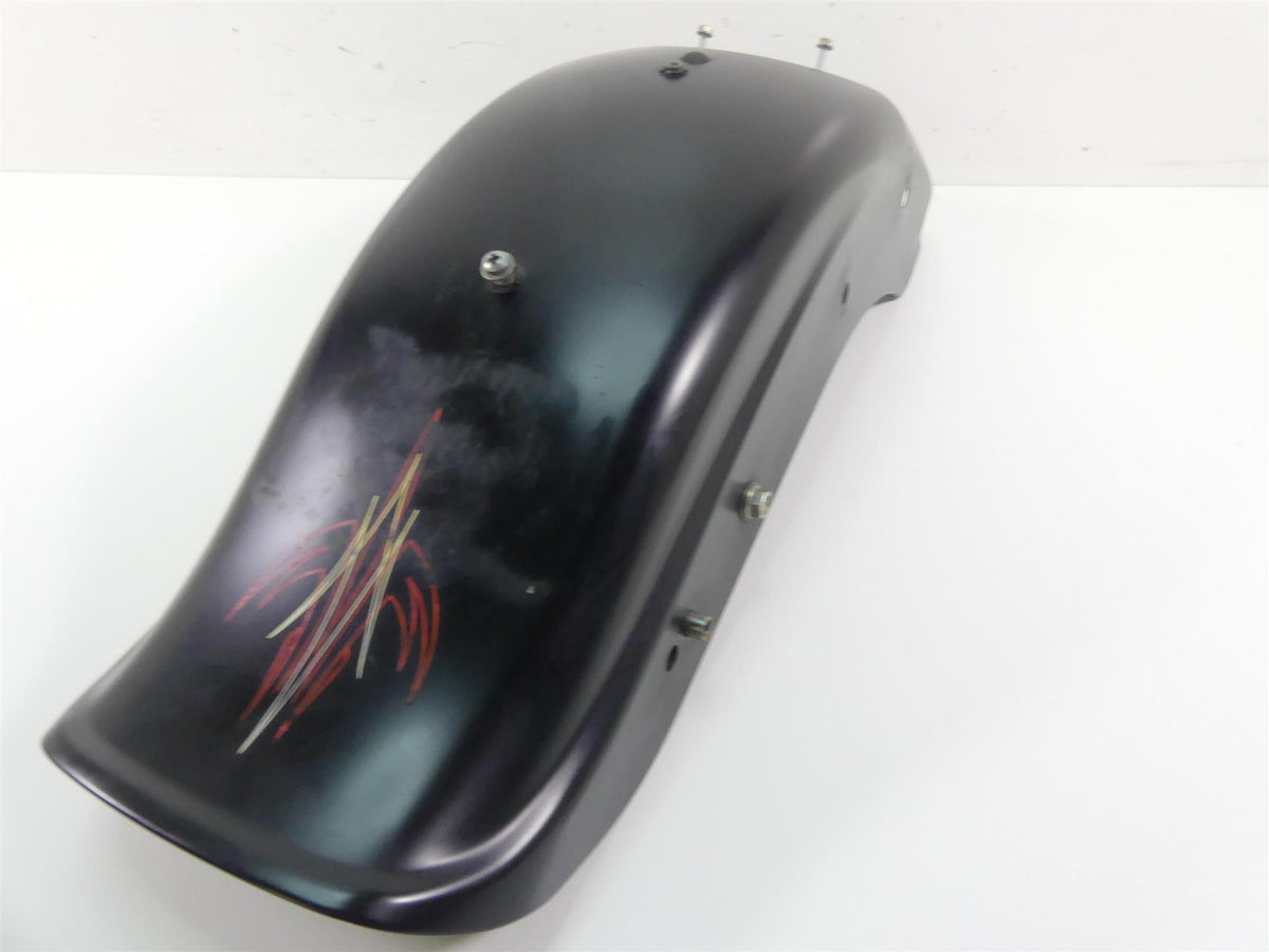 2008 Harley Softail FLSTSB Cross Bones Rear Fender Black Denim 59914-06 {{ shop.shopifyCountryName }} - Mototech271