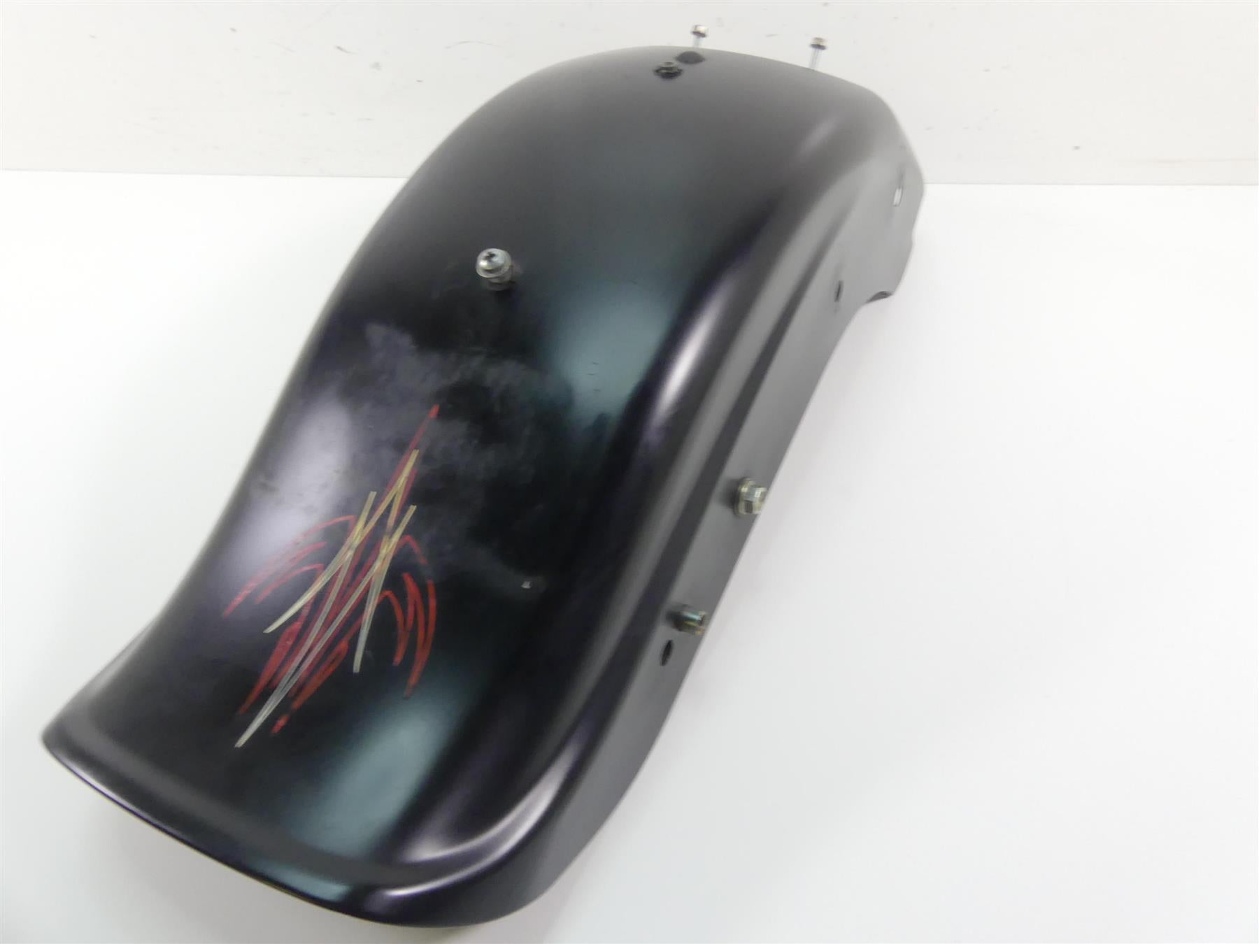 2008 Harley Softail FLSTSB Cross Bones Rear Fender Black Denim 59914-06 {{ shop.shopifyCountryName }} - Mototech271