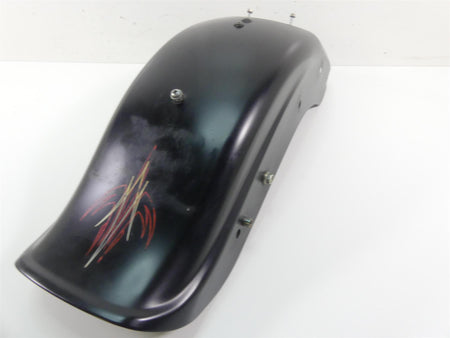 2008 Harley Softail FLSTSB Cross Bones Rear Fender Black Denim 59914-06 {{ shop.shopifyCountryName }} - Mototech271