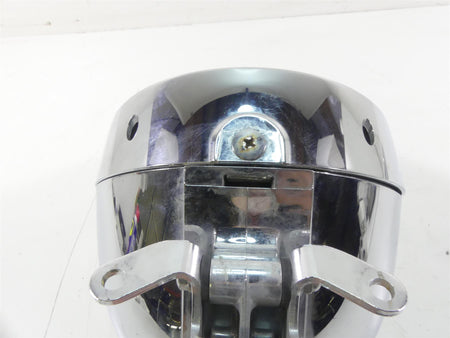 2003 Honda VTX1800R Headlight Head Light Lamp & Chrome Housing Set 33120-MEA-671 {{ shop.shopifyCountryName }} - Mototech271